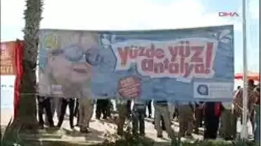 Antalya - Başkan Akaydın Turizm Sezonunu Denize Girerek Açtı