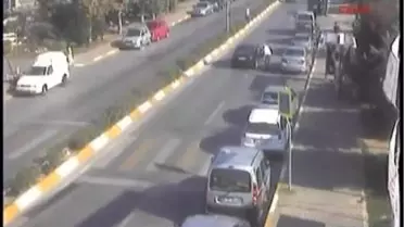 Tuzla'da Kapkaç Anı Mobese Kameralarında