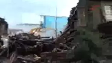 Tokat-Ahşap Evde Çıkan Yangın Tarihi Binaya Hasar Verdi