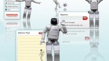 Masaüstünde Bir Garip Asimo!