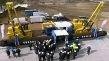 Kuzey Akım'ına Başlandı