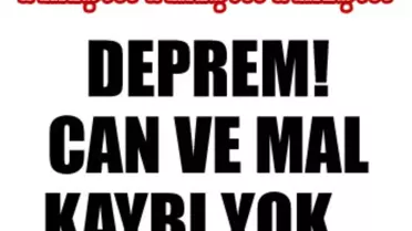 Besni'de Deprem