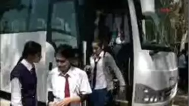 Antalya - Polisten Başarılı Öğrencilere Jest