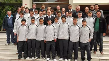 Belediyespor Futbolcularını Başkan Ergün Uğurladı