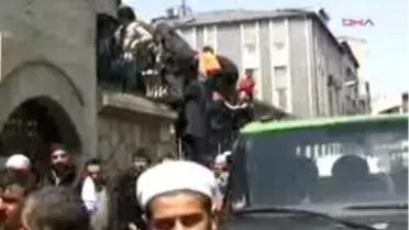 Cenazede Mahmut Hoca İzdihamı