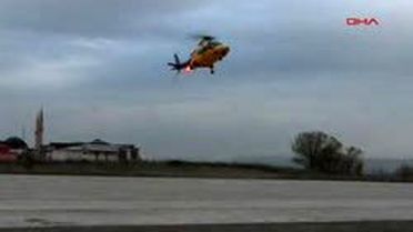Sivas-2 Günlük Bebek İçin Ambulans Helikopter