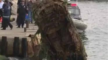 Denizde Mühimmat Arayan Polis 'Otomobil' Buldu
