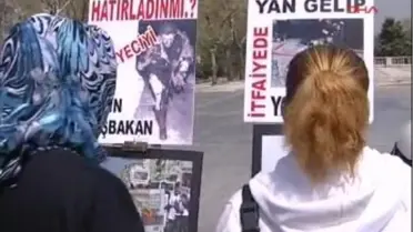 İşten Çıkarılan İtfaiyecilerden Protesto