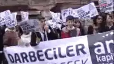 E - Muhtıra Yıldönümünde Protesto Edildi...