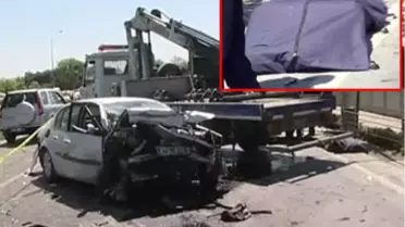 Otomobili ile Karşı Şeride Geçen Kolej Öğrencisi Hayatını Kaybetti