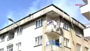 İnegöl - Tutuşan Baca Binayı Yakıyordu