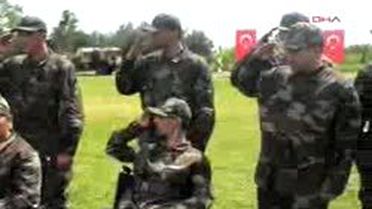 Çorlu - Engelliler Bir Günlüğüne Asker Oldu