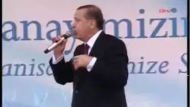 Manisa//3//Başbakan Erdoğan Toplu Açılış Töreninde Konuştu