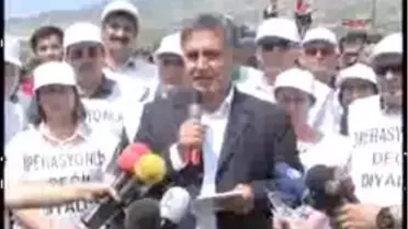 Lice - Ekg 1//Bdp'Nin Canlı Kalkan Yürüyüşüne Jandarma Barik