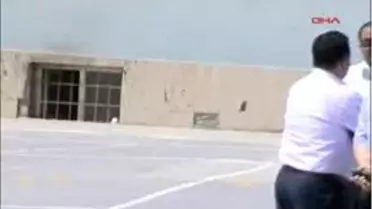 İlköğretim Okulunda Korkutan Yangın