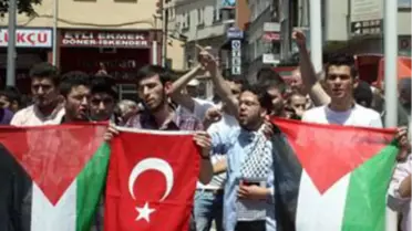 Kastamonu' Dan İsrail Protestosu