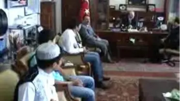 Erzurum Valisi´Ni Duygulandıran Ziyaret