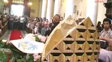 Padovese'ye Görev Yaptığı Kilisede Cenaze Töreni