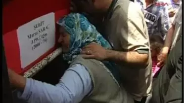 Şehit Pilot Üsteğmeni, Yağmur Altında 5 Bin Kişi Uğurladı