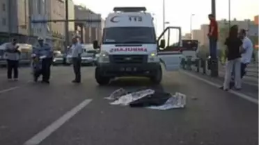 Üst Geçidi Kullanmayınca Canından Oldu