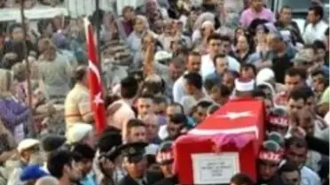 Şehidi Söke'de 8 Bin Kişi Uğurladı