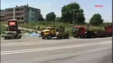 Kocaeli - Tırla Çarpışan Lpg'li Araç 4 Kişiye Mezar Oldu