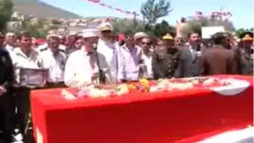 Milas - 2Milas'taki Şehit Cenazesine Yaklaşık 10 Bin Kişi Katıldı