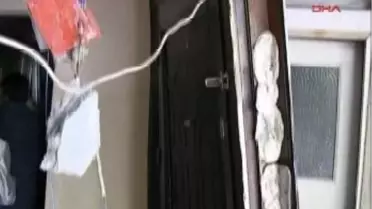 Ayazağa'da Bir Eve Yıldırım Düştü