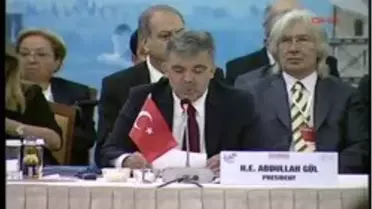 Gül'den Zirvede Terör Uyarısı