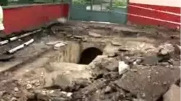 Bartın - Tarihi Konağın Temeli Aranırken Tünel Bulundu