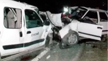 Ankara'da 13 Araç Birbirine Girdi