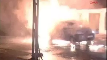 Bir Gecede 'Yedi' Araç Kundaklandı