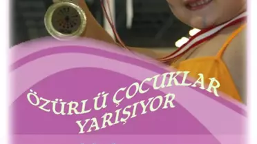 Özürlü 300 Çocuk Yüzme Yarışmasında