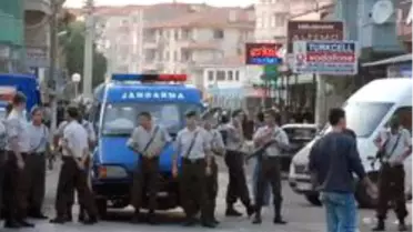 Aydın'da Pankart Kavgası