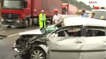 Tarsus'ta Zincirleme Trafik Kazası