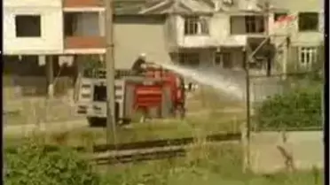 Gebze Ekg Yangın Varil Fabrikasına Sıçradı