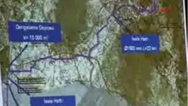 Türkiye?Den Kktc?Ye Yılda 75 Milyon Metreküp Su Getirilmesini Öngören Proje Hayata Geçiriliyor