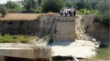 Milas Köylülerinden Köprü Eylemi