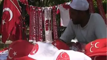 MHP Mitingine Pankartlar Damga Vuracak