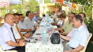Başkanlar İshakçelebi’de Buluştu