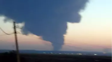 Botaş Boru Hattında Patlama