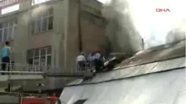 Muş - Otogardaki Yangın Muşluları Korkuttu