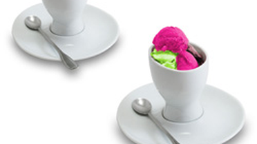 Dondurma Sunumlarında Porselen Şıklığı