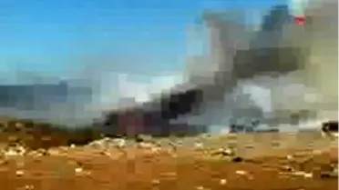 Çanakkaleek Çanakkkale´De Korkutan Yangın
