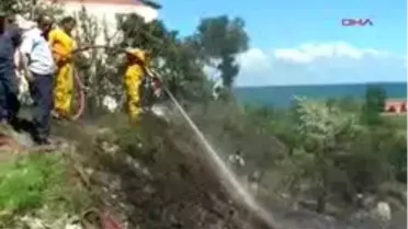 Zonguldak Komşusunun Evini Yanmaktan Kurtardı