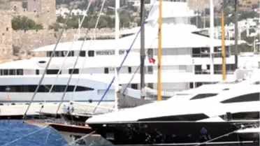 'Mayan Queen' Bodrum'da Demirledi