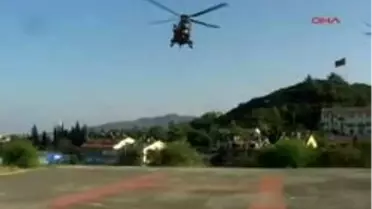 Marmaris - Uçuruma Yuvarlanan Turisti Jandarma Kurtardı