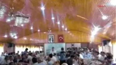 Erzin-Adalet Bakanı Ergin 'Evet' İstedi