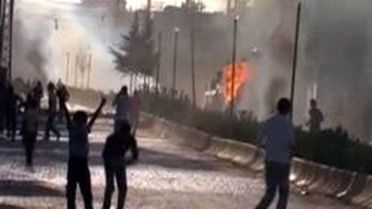 Nusaybin'de Göstericiler Polisle Çatıştı