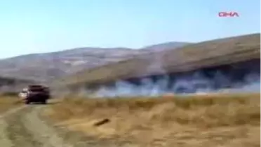 Yozgat´Ta Korkutan Anız Yangını